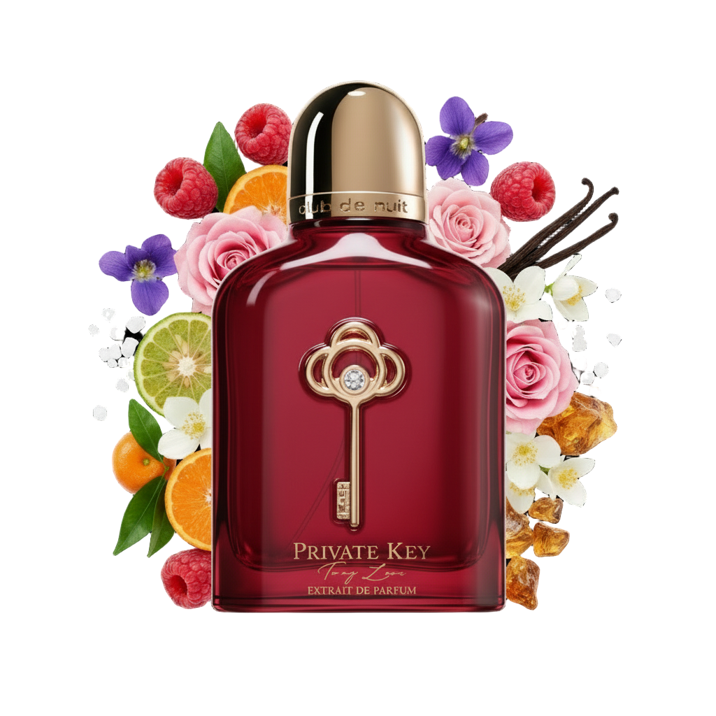 Armaf Private Key To My Love Extrait — flakon z maliną, różą i wanilią
