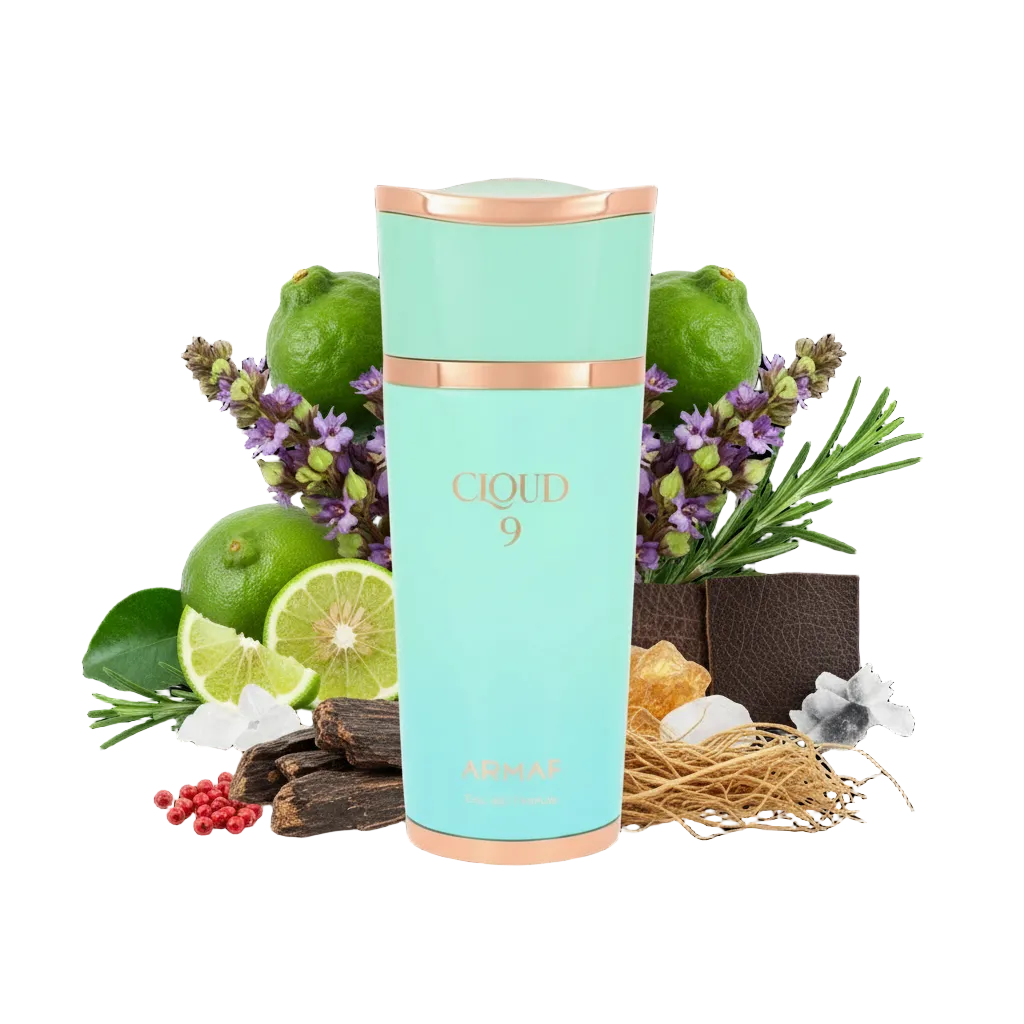 Armaf Cloud 9 — nuty: bergamotka, oud, wetiwer
