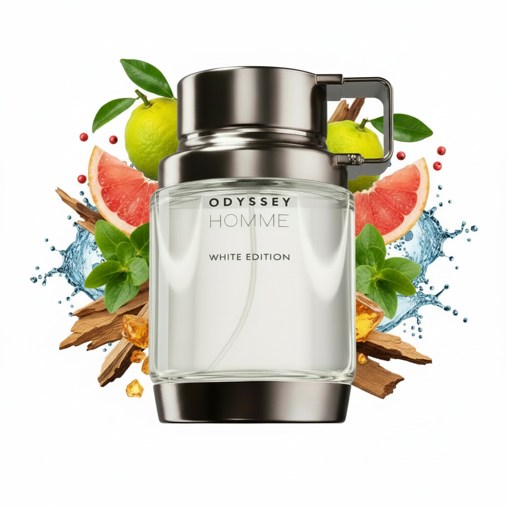 Armaf Odyssey Homme White Edition – nuty yuzu, grejpfrut, bursztyn