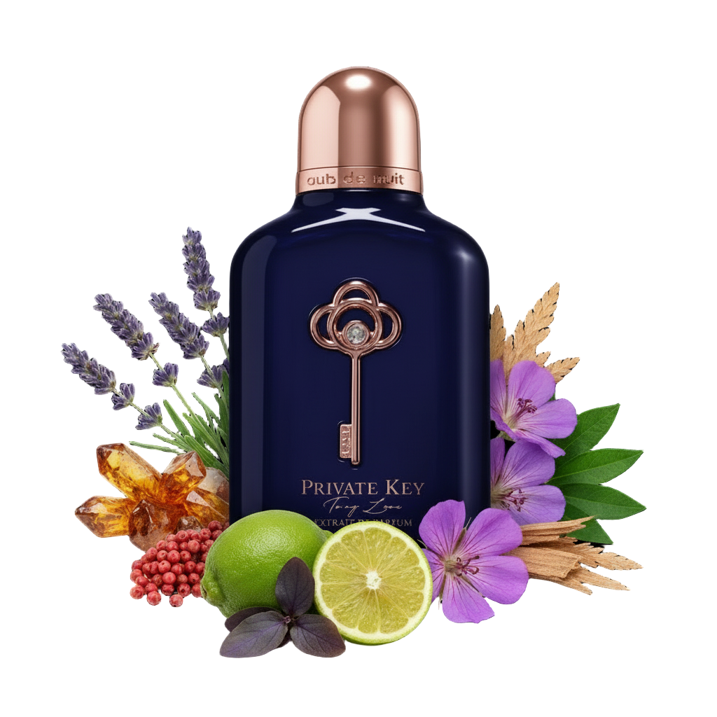 Armaf Club de Nuit Private Key To My Life Extrait — flakon z bergamotką, lawendą i cedrem