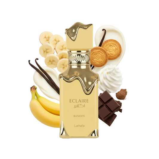 Eclaire Banoffi – arabskie perfumy, flakon z nutami banana, karmelu i wanilii