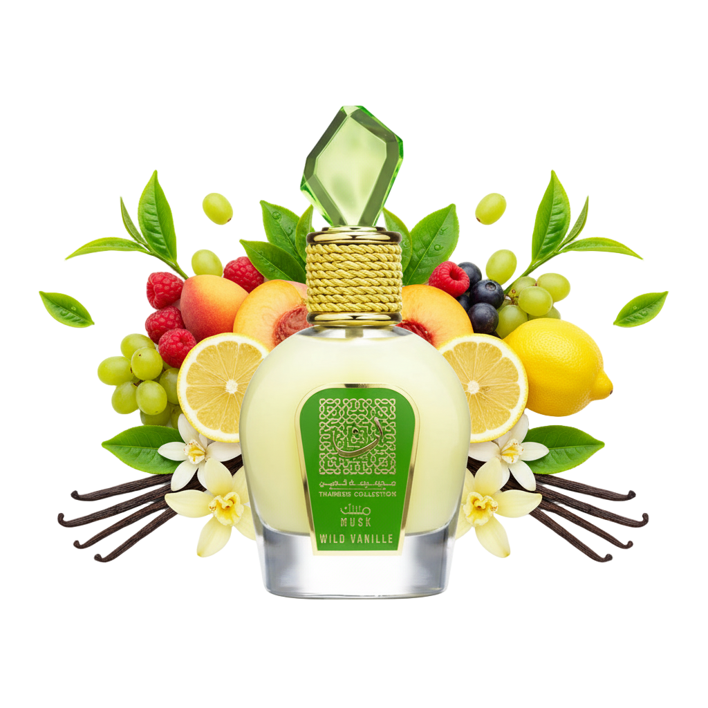 Ithra dubai musk wild vanille – arabskie perfumy, flakon z nutami wanilii, karmelu i ambry