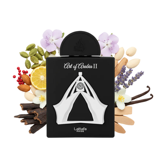 Lattafa Pride Art of Arabia II – orientalne nuty zapachowe
