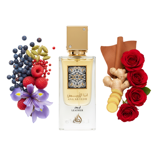 Leather – arabskie perfumy, flakon z nutami skóry, drewna i ambry